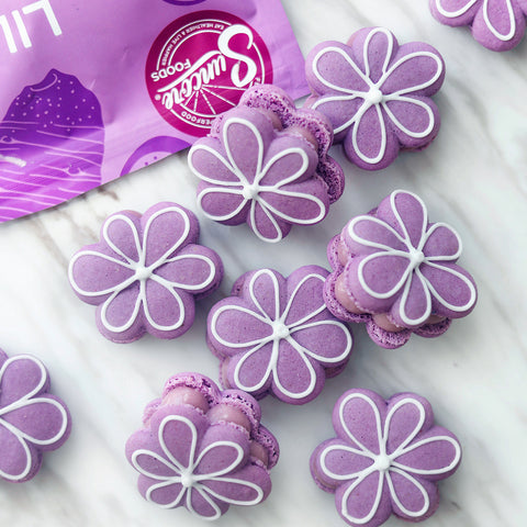 Purple Sweet Potato Taro Yam Macarons