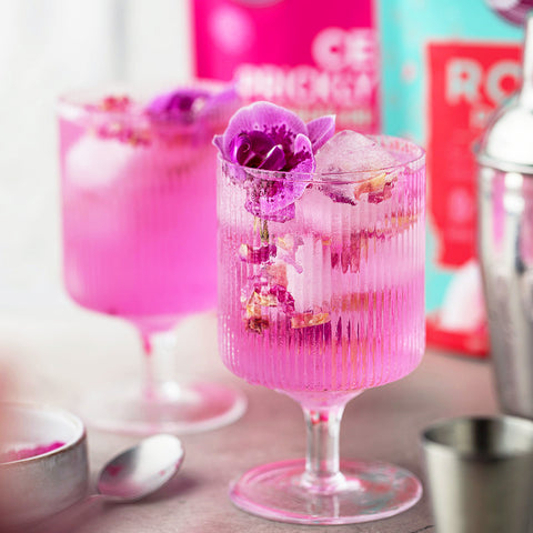 Pink Cerise Prickly Pear Rose Sour Gin