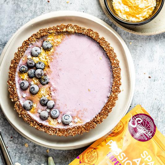 Suncore Foods Passion Fruit Blueberry Tart