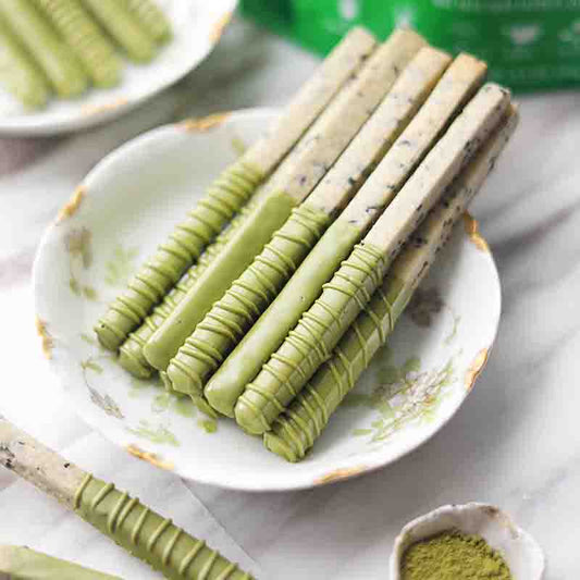 Suncore Foods Black Sesame Matcha Cookie Sticks