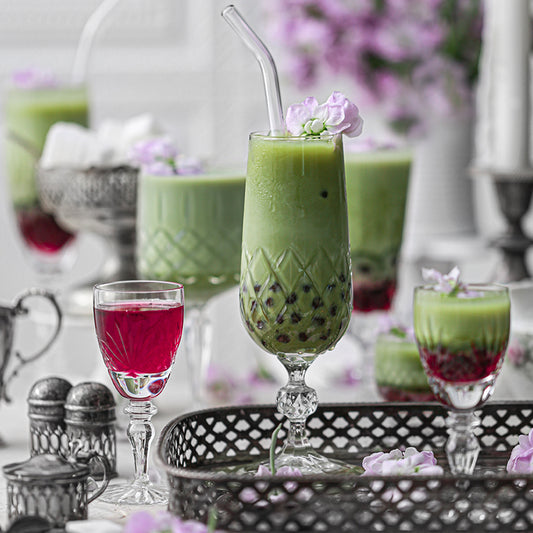 Suncore Foods Blueberry Matcha Latte Boba Refresher