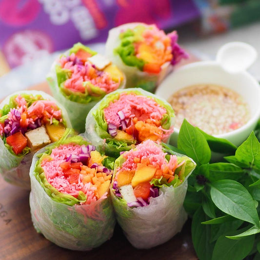 Suncore Foods® Colorful Rice Noodle Spring Rolls
