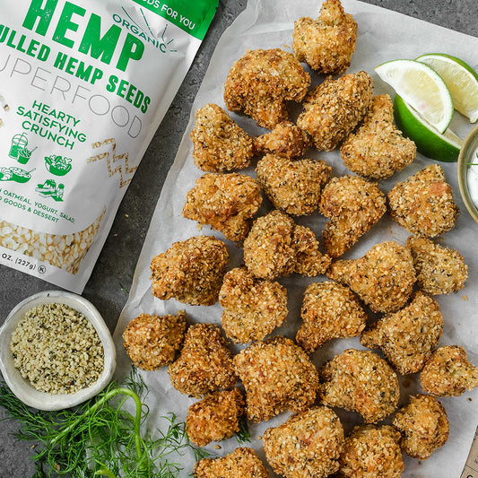 Suncore Foods Crispy Fried Hemp Seeds Cauliflower Popcorn