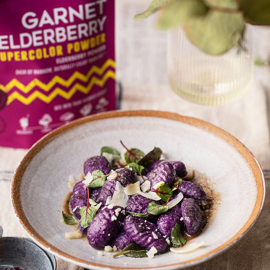 Suncore Foods Garnet Elderberry Gnocchi