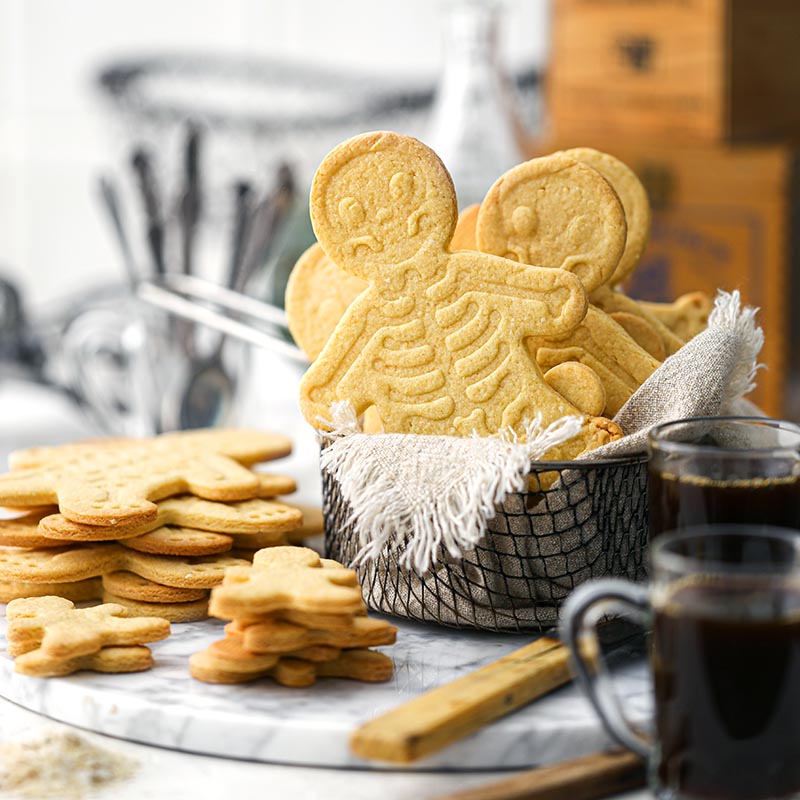 Suncore Foods Halloween Skeleton Quinoa and Baked Yam Cookies