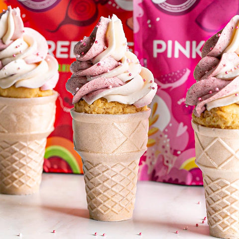 Ice Cream Cone Cupcakes