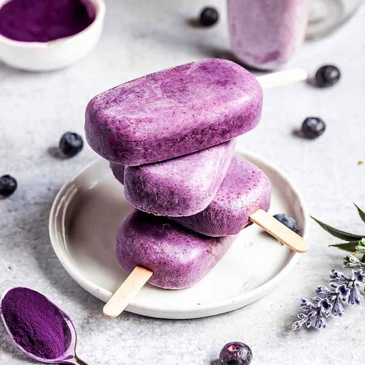 Suncore Foods Indigo Blueberry Chia Seed Popsicles