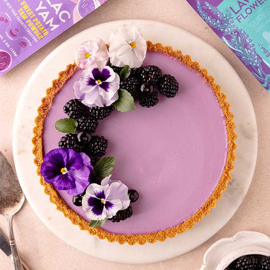 Suncore Foods Lavender Taro Tart