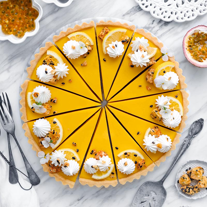 Suncore Foods Lemon Passion Fruit Cubes Tart