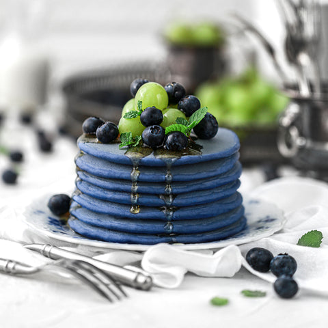 Magical Heroic Blue Blue Spirulina Pancakes