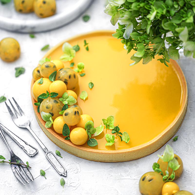 Suncore Foods Mango Passion Fruit Tart
