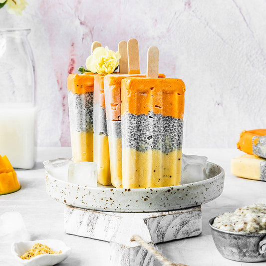 Suncore Foods® Passion Fruit Chia Seeds Popsicles