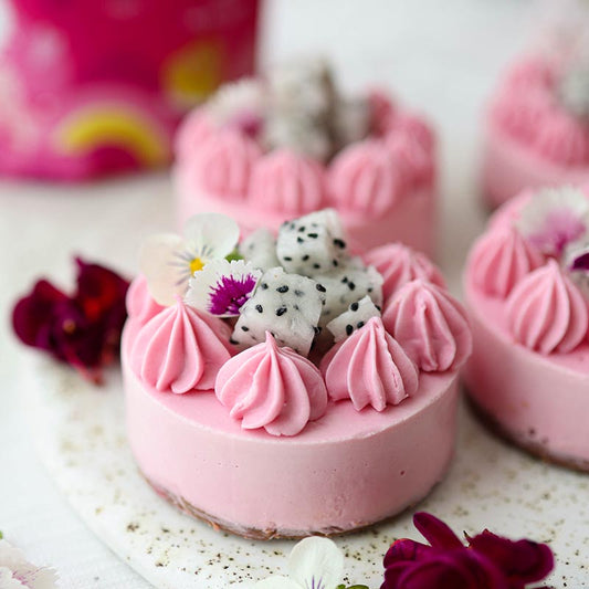 Suncore Foods® Pink Pitaya Cheesecake