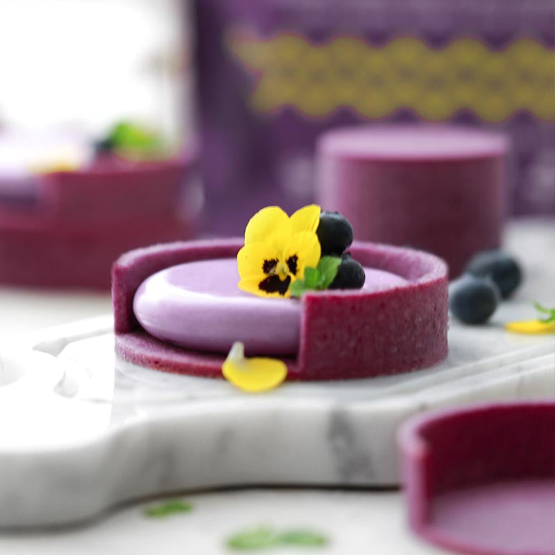 Suncore Foods Purple Sweet Potato Tartlets and Purple Sweet Potato Cream Filling