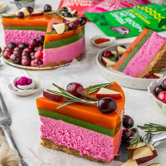 Suncore Foods Rainbow Apple Pie Cheesecake