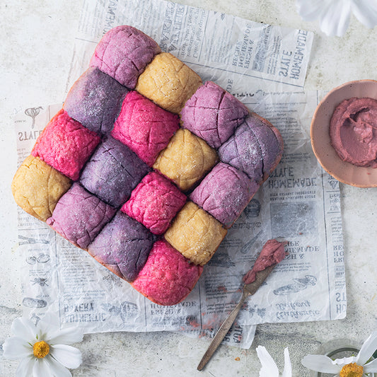 Suncore Foods Rainbow Crispy Crust Melon Pan Cream Cheese Roll