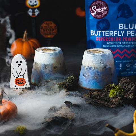 Scarily Scrumptious Halloween Blue Latte