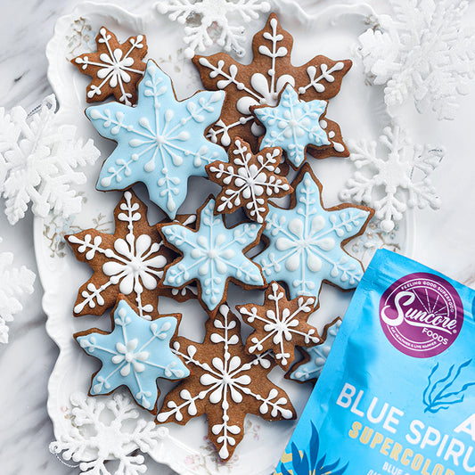 Suncore Foods Snowflake Gingerbread Cookies