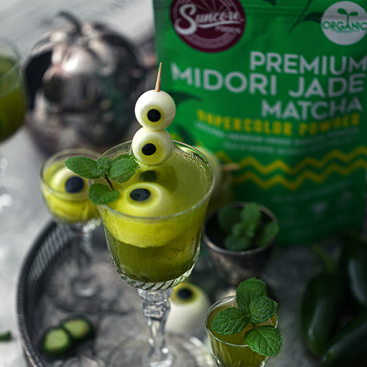 Suncore Foods Spookylicious Apple Drink with Edible Eyeball Jelly