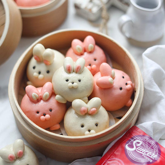 Suncore Foods Steamed Red Beet Year of the Bunny Buns