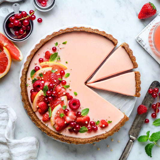Suncore Foods Strawberry Strawberry Grapefruit Pink Pitaya Tart