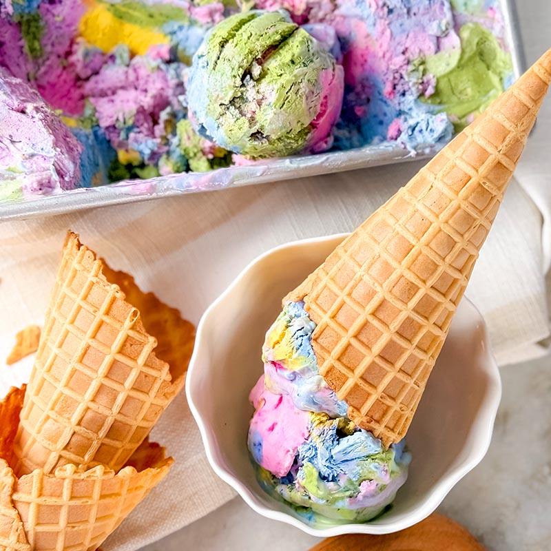 Suncore Foods Vanilla Rainbow Ice Cream