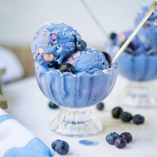 Suncore Foods Blue Skies Blue Skies Butterfly Pea Cacao Hemp Ice Cream