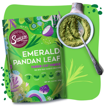 Emerald Pandan Leaf Powder - Quality Powders & Flakes from Suncore Foods - Just $19.99! Shop now at Suncore Foods Inc.