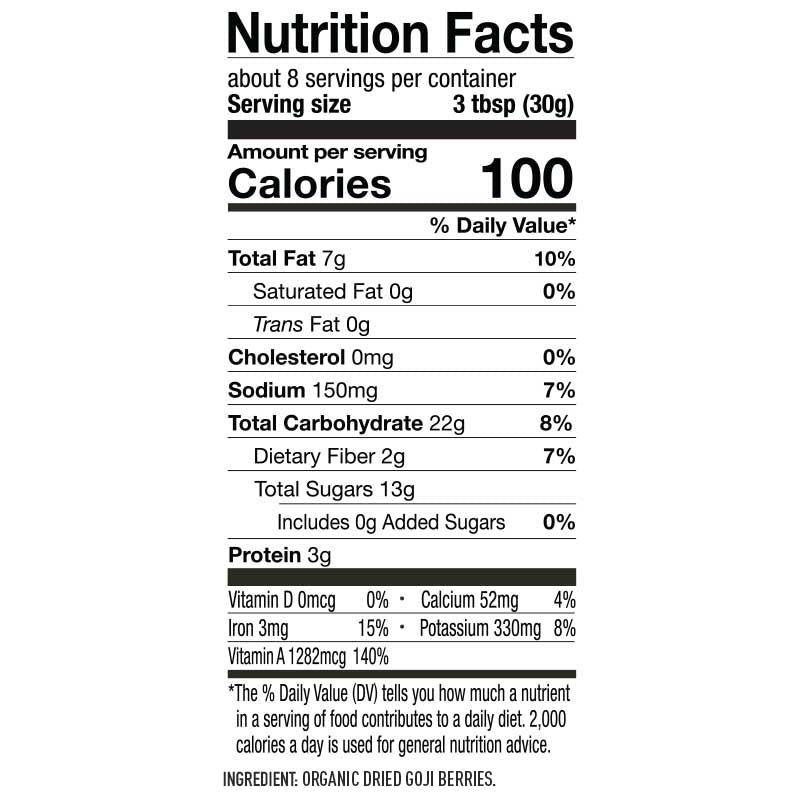 Goji Berries - Quality Pantry Staples from Suncore Foods - Just $11.59! Shop now at Suncore Foods Inc.