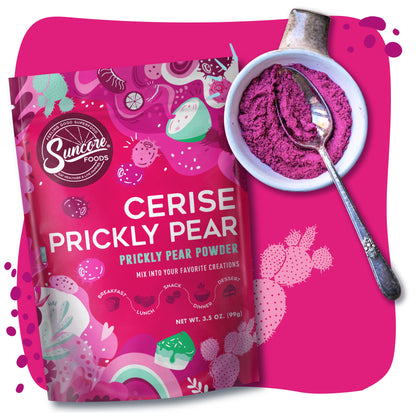 Cerise Prickly Pear Powder - Quality Powders & Flakes from Suncore Foods - Just $19.99! Shop now at Suncore Foods Inc.