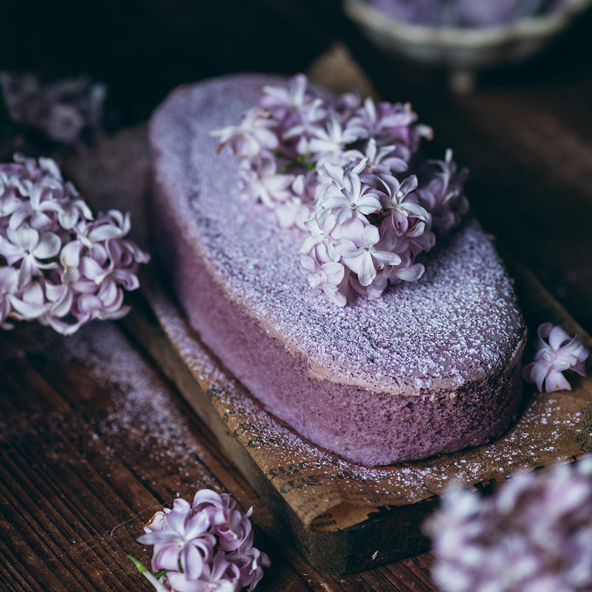Lilac Taro Yam Powder
