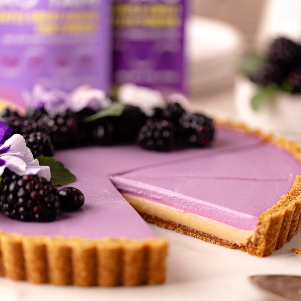Lilac Taro Yam Powder