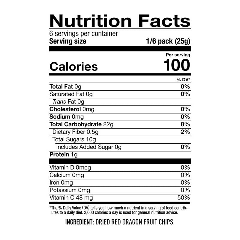 Red Pitaya Dragon Fruit Chips - Quality Chips & Snacks from Suncore Foods - Just $16.59! Shop now at Suncore Foods Inc.