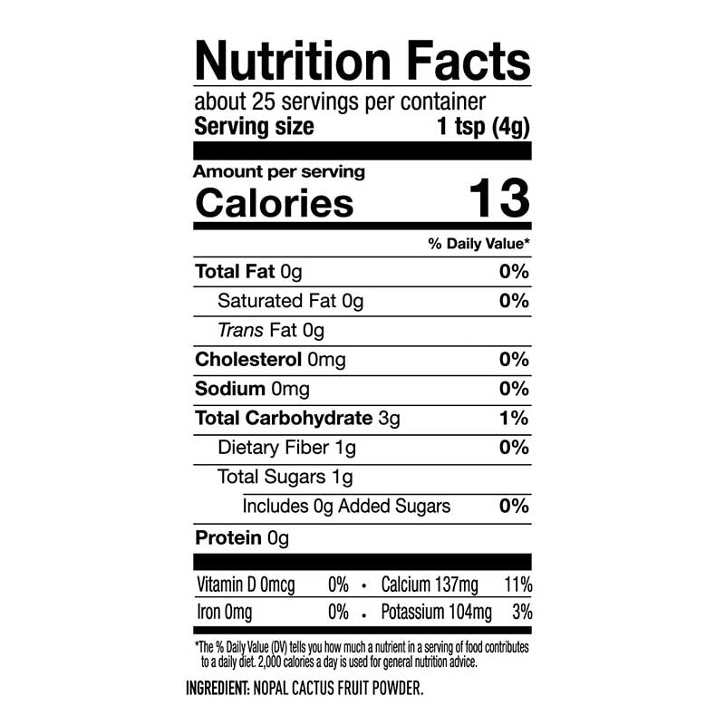 Cerise Prickly Pear Powder - Quality Powders & Flakes from Suncore Foods - Just $19.99! Shop now at Suncore Foods Inc.