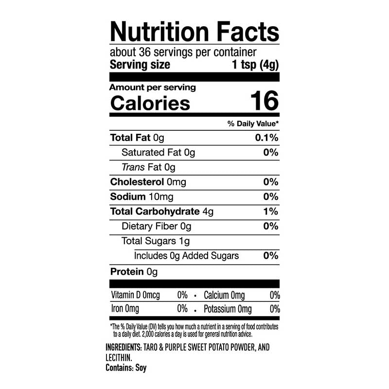 Lilac Taro Yam Powder - Quality Powders & Flakes from Suncore Foods - Just $19.99! Shop now at Suncore Foods Inc.