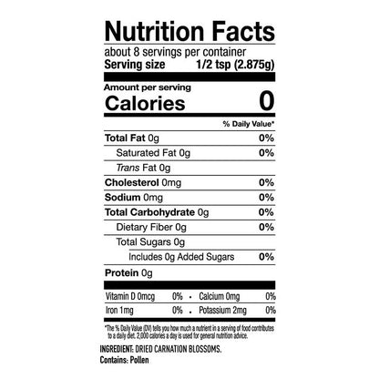 Carnation Flower Blossoms - Premium Quality Edible Blooms from Suncore Foods - Just $10.59! Shop now at www.suncorefoods.com