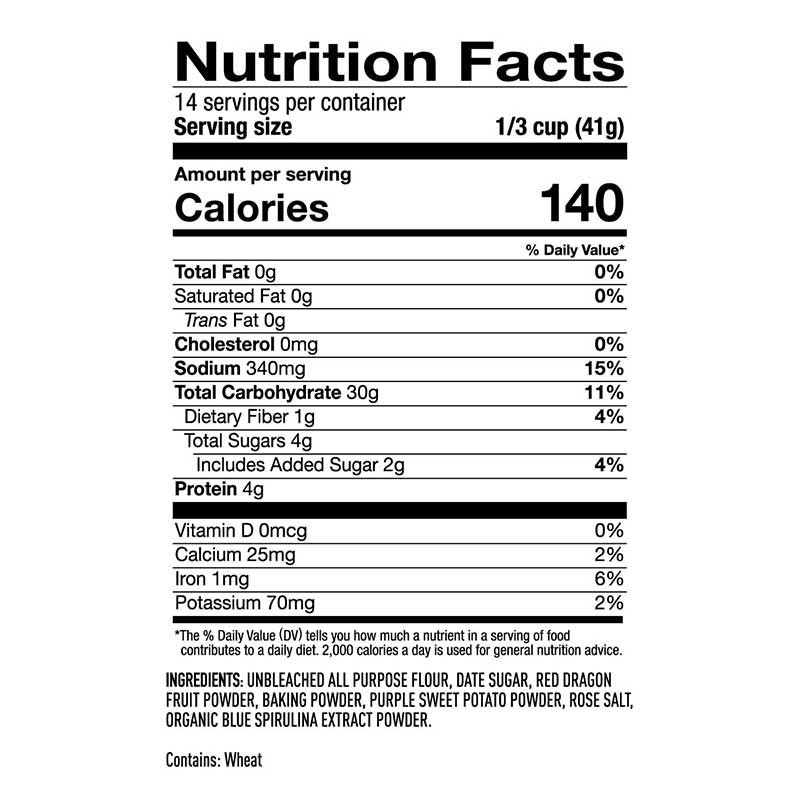 Ultra Violet Pancake & Waffle Powder Mix - Quality Pancake & Waffle Mixes from Suncore Foods - Just $18.49! Shop now at Suncore Foods Inc.