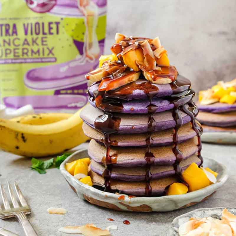 Ultra Violet Pancake & Waffle Powder Mix - Quality Pancake & Waffle Mixes from Suncore Foods - Just $18.49! Shop now at Suncore Foods Inc.